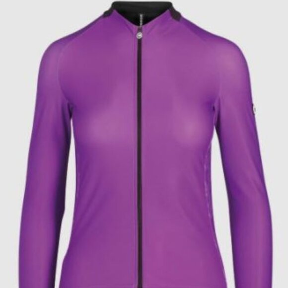 Assos Women's Uma GT Spring Fall Long Sleeve Jersey Violet Size Medium New w/tag - Picture 3 of 11